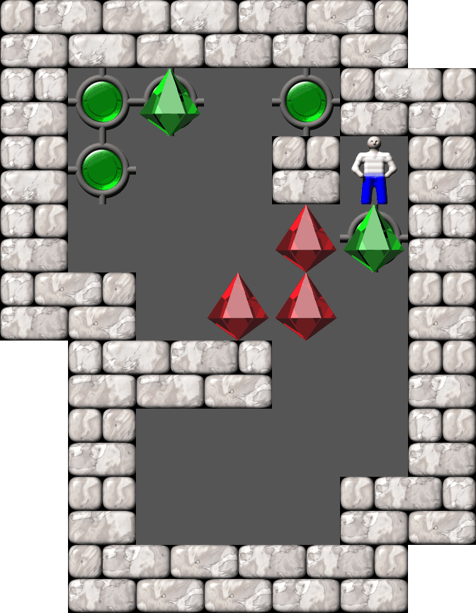 Sokoban Revenge 23 level 25